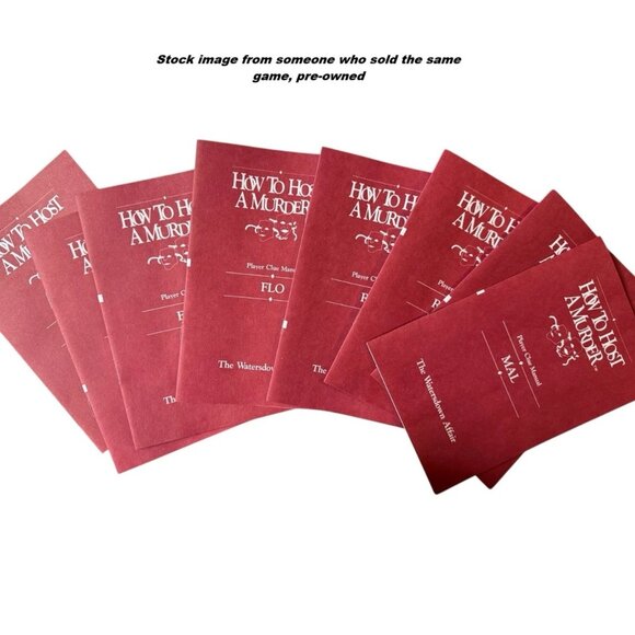 Vintage How To Host A Murder The Watersdown Affair Dinner Party Role Play NEW - Picture 4 of 6
